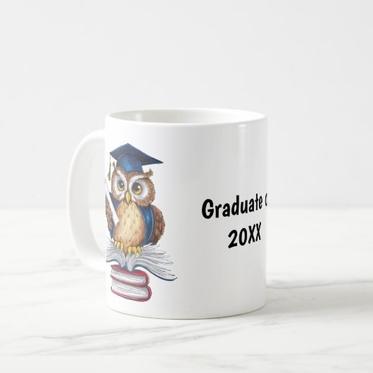 Abschluss Personalisiert Kaffeetasse (Vorderseite Links)