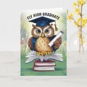 Abschluss Personalisiert Karte (Gelbe Blume)