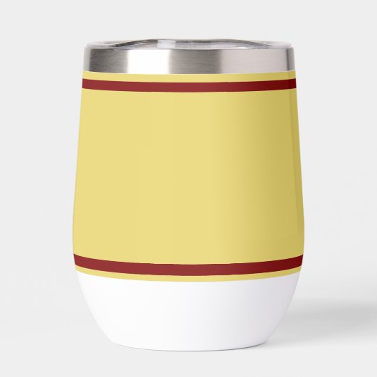 Abschluss Personalisiert Maroon und Gold Cap (Rückseite)