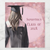 Abschluss Personalisierte Weinetiketten Weinetikett (Einzelnes Label)