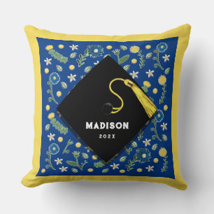 Abschluss personalisiertes Geschenk Kissen