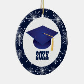 Abschluss-personalisiertes Keramikornament (Rechts)