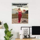 ABSCHLUSS PERSONILIZIERTES Plakat (Heimbüro)