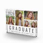 Abschluss Picture Collage Keepake Fotoblock (Rechts)