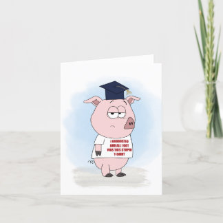 Abschluss Pig Karte