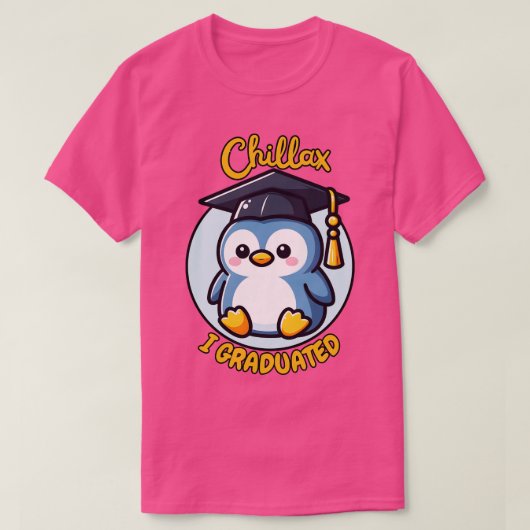 Abschluss Pinguin T-Shirt (Design vorne)