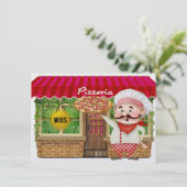 Abschluss Pizza Party - SRF Einladung (Stehend Vorderseite)