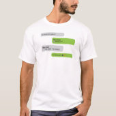 Abschluss Plan Chat T - Shirt (Vorderseite)