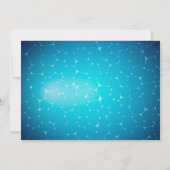 Abschluss Pool Party Einladung mit Foto (Rückseite)