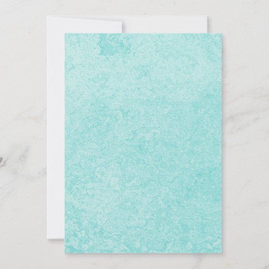 Abschluss Pool Party Hochschule Uni Foto Einladung (Rückseite)