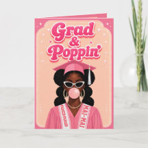 Abschluss & Poppin’ Trendiger Rosa Kaugummi-Abschl