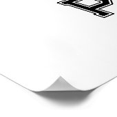 Abschluss-Poster der Zahnarztschule Poster (Ecke)