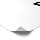 Abschluss-Poster für Zahnärzte Poster (Ecke)