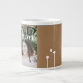 Abschluss Poster Styling Foto Brown Jumbo-Tasse (Vorderseite)