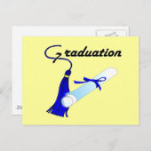 Abschluss Postkarte (Vorne/Hinten)