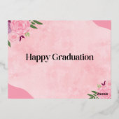 "Abschluss Postkarte (Rückseite)