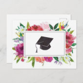 Abschluss Postkarte (Vorne/Hinten)