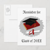 Abschluss Postkarte (Vorne/Hinten)