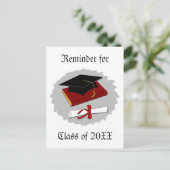 Abschluss Postkarte (Stehend Vorderseite)