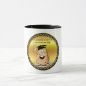 Abschluss Potato-Charakter mit Grad Tasse (Zentrum)