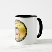 Abschluss Potato-Charakter mit Grad Tasse (VorderseiteRechts)