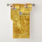 Abschluss Potato-Zeichen mit Grad Badhandtuch Set (Insitu)