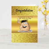 Abschluss Potato-Zeichen mit Grad Karte (Gelbe Blume)