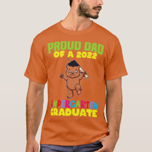 Abschluss Proud Vater 2022 Kindergarten Graduate 4 T-Shirt