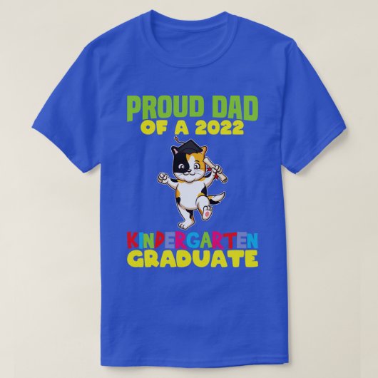Abschluss Proud Vater 2022 Kindergarten Graduate 8 T-Shirt (Design vorne)