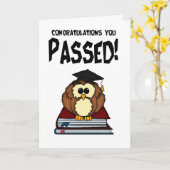 Abschluss/Prüfungen - Glückwunsch-Abschluss-PA Karte (Gelbe Blume)