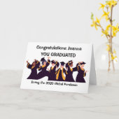 Abschluss Quarantine Card Funny Card für den Absch Karte (Gelbe Blume)