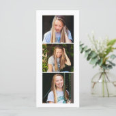 Abschluss-Rackkarten (Stehend Vorderseite)