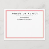 Abschluss-Ratgeber Hinweiskarte (Vorderseite)