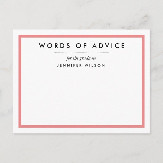 Abschluss-Ratgeber Hinweiskarte (Vorderseite)