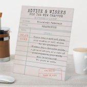 Abschluss-Ratschläge zum Thema Bibliothekskarte Sockelschild (In Situ)