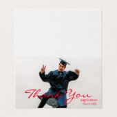 Abschluss Red Cap Foto Script (Außenseite Aufgefaltet)