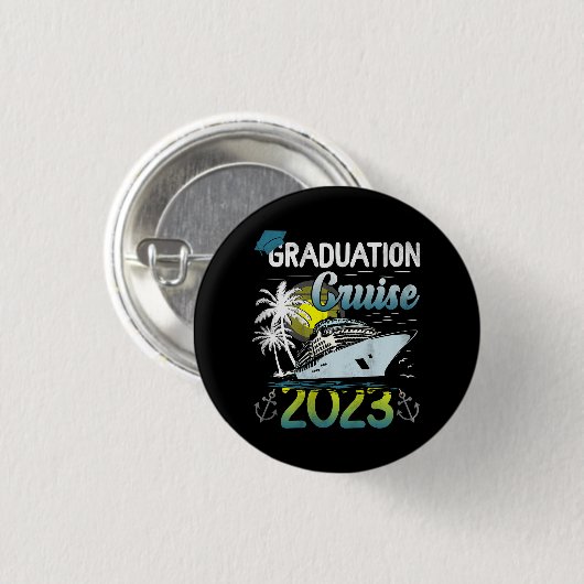 Abschluss-Reiseroute 2023 Aw Ship Graduat Button (Vorne & Hinten)