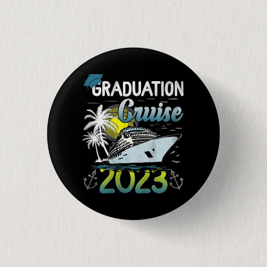 Abschluss-Reiseroute 2023 Aw Ship Graduat Button (Vorderseite)