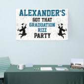 Abschluss Rizz Party Banner (Messeveranstaltung)