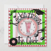 Abschluss Rockin' Rund um das Party der Uhr - SRF Einladung (Vorderseite)