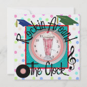 Abschluss Rockin' Rund um das Party der Uhr - SRF Einladung (Vorderseite)