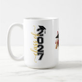 Abschluss Rot Rosen Kaffeetasse (Links)