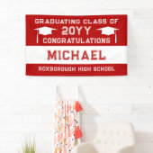 Abschluss "Rote und Weiße Schule" Banner (Insitu)