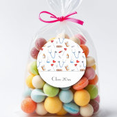 Abschluss Runder Aufkleber