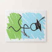 Abschluss Runner © Cross Country Track Puzzle (Horizontal)