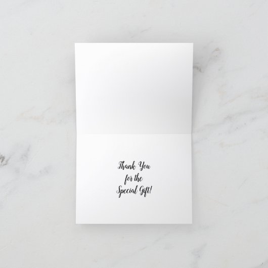 Abschluss Runner © Running Grad Dankeschön Karte (Innenseite)