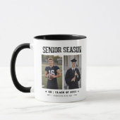 Abschluss-Saison | Abitur 2 Foto Tasse (Links)