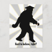 Abschluss Sasquatch Ankündigungspostkarte (Vorderseite)