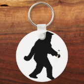 Abschluss Sasquatch mit Grad Cap Schlüsselanhänger (Vorderseite)