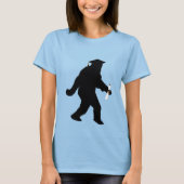 Abschluss Sasquatch mit Grad Cap T-Shirt (Vorderseite)